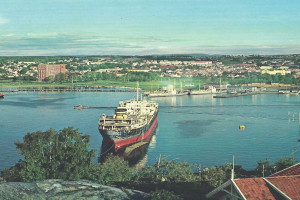Bilde av Havnen på 1960-tallet